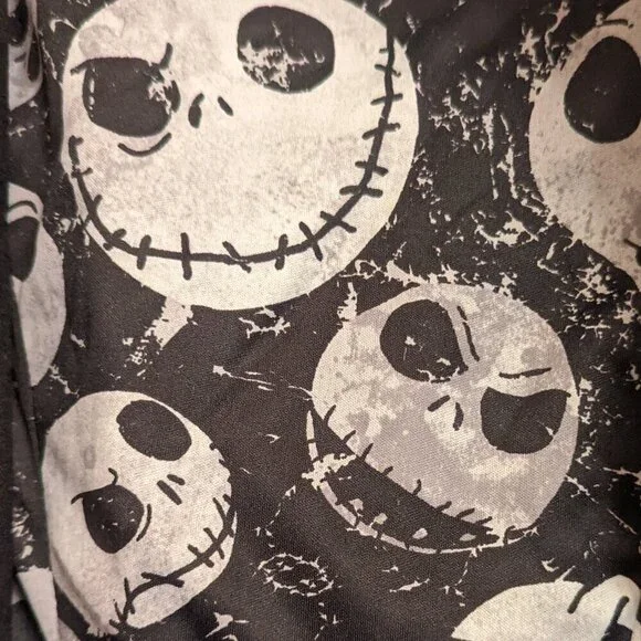 NWOT Jack Skellington Hot Topic Disney Jacket Laces Nightmare Before Christmas M - Picture 10 of 11